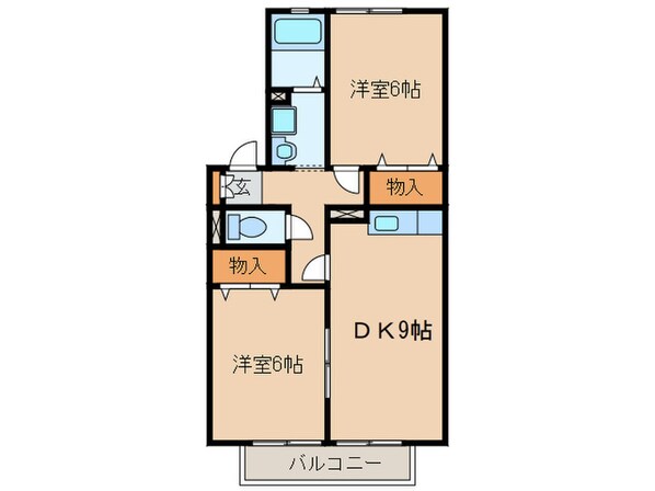 アビタシオンの物件間取画像